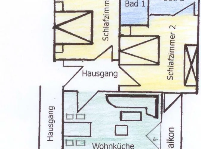 Gaestehaus Watzmannblick 招待所 4*